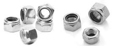 Steel Nuts with Rubber Gaskets