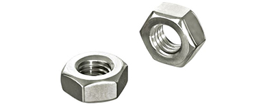Stainless Steel Nuts with Rubber Gaskets