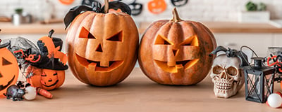 Various Halloween Decorations