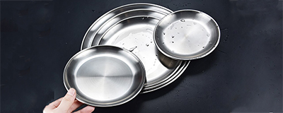 Metal Plates and Serving Plates