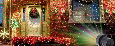 Projektorë me ndriçim festiv