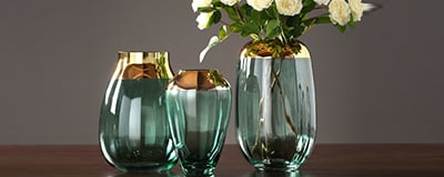 Vazo dekorative xhami