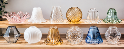 Decorative Glass for Lightbulbs