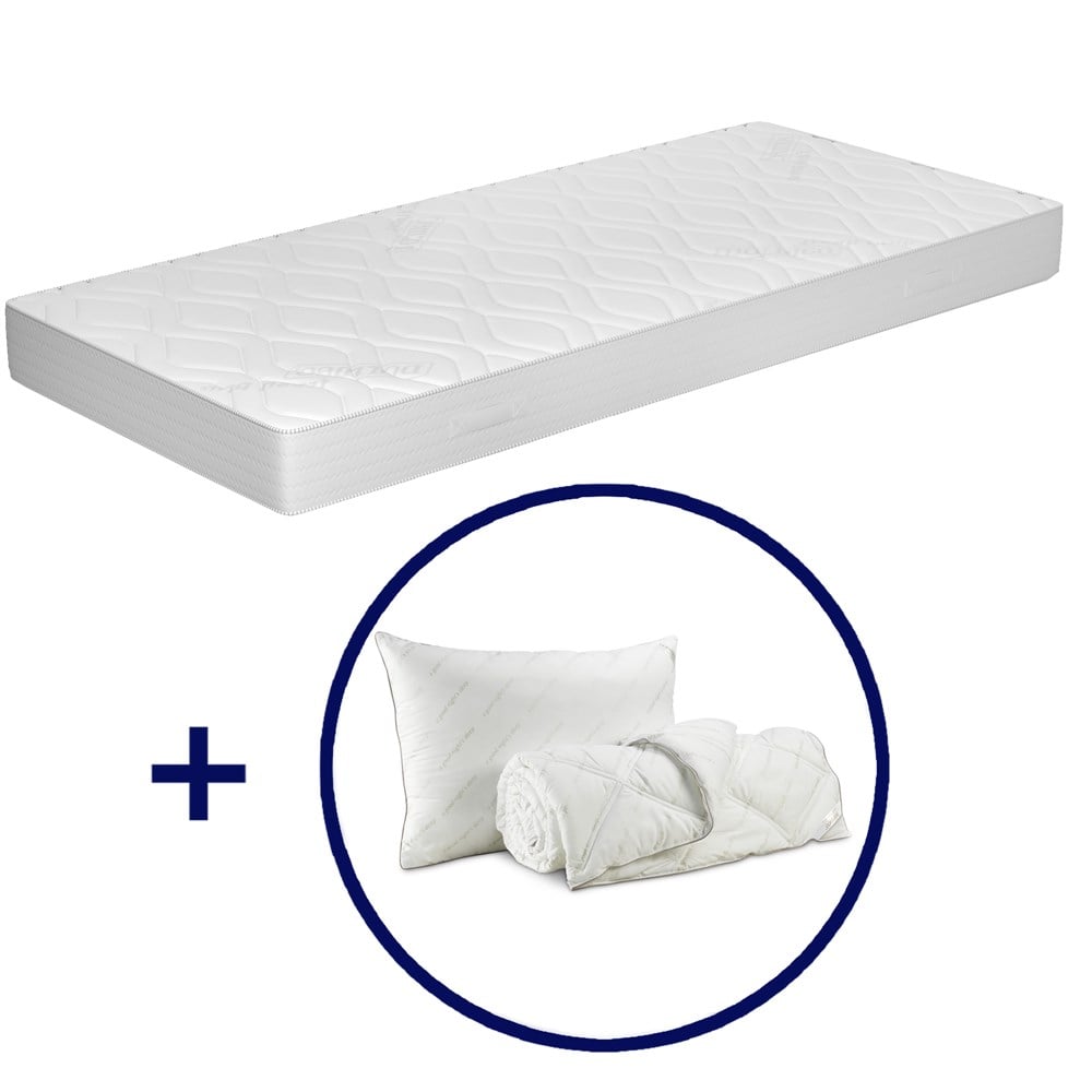 DORMEO Mattress 160x190 cm +Duvet 200x200 cm Pillow 50x70