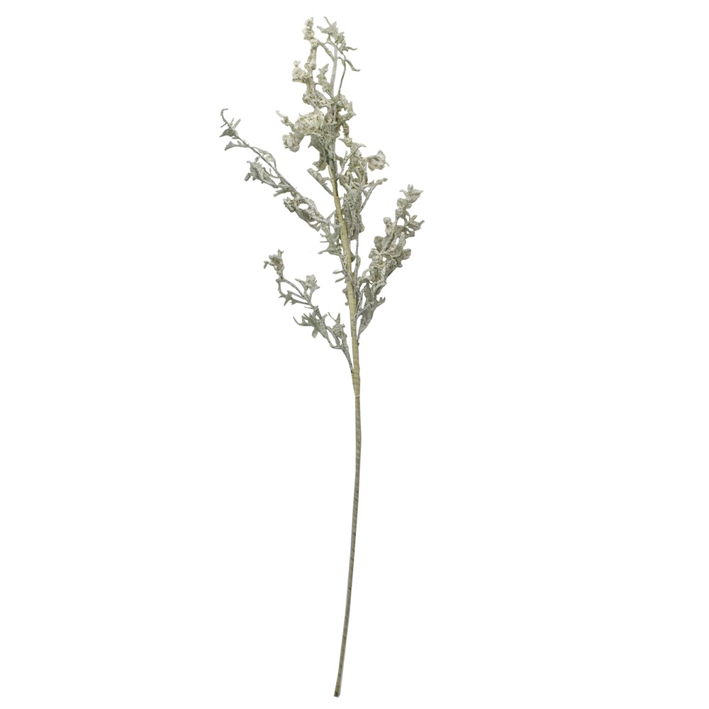 Artificial flower, plastic, white, H87 cm | Megatek