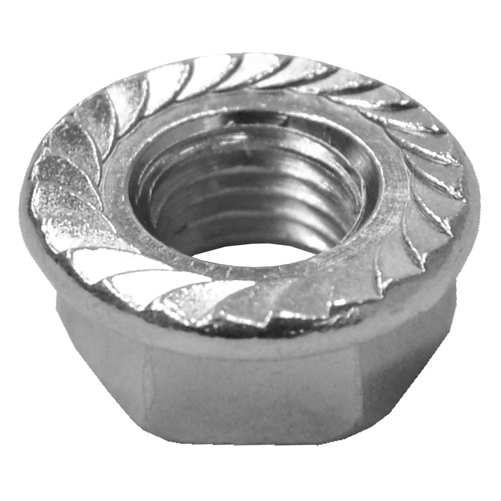 Hex Flange Nuts with Serration M12, ZINC Megatek
