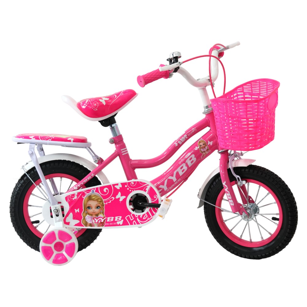 purple and pink bike