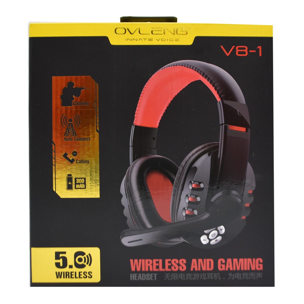 wit beroemd Vrijwel Gaming headphones, Ovleng, V8-1, Wireless, 5.0 | Megatek