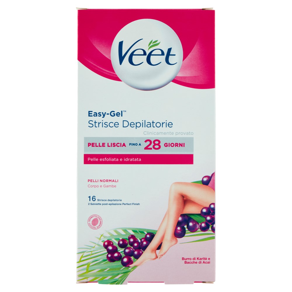 Waxing strips, Veet, 16 pieces Megatek