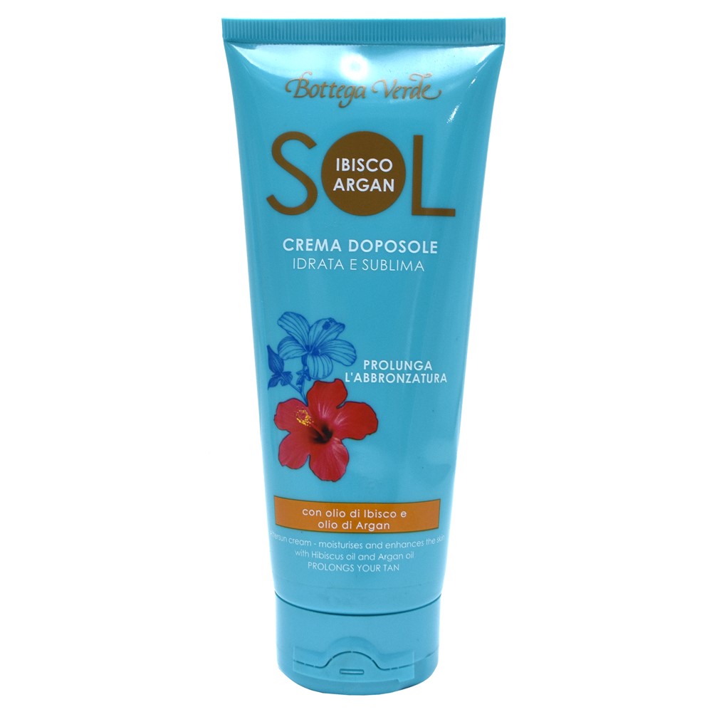 Moisturizing cream for the skin, after sun exposure, SPF 15,