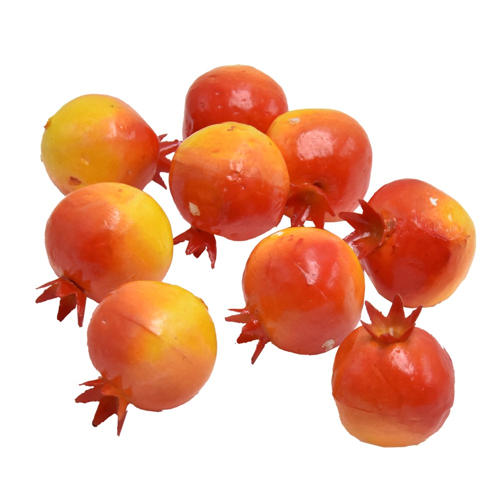 Artificial fruit in packets, pomegranate Megatek