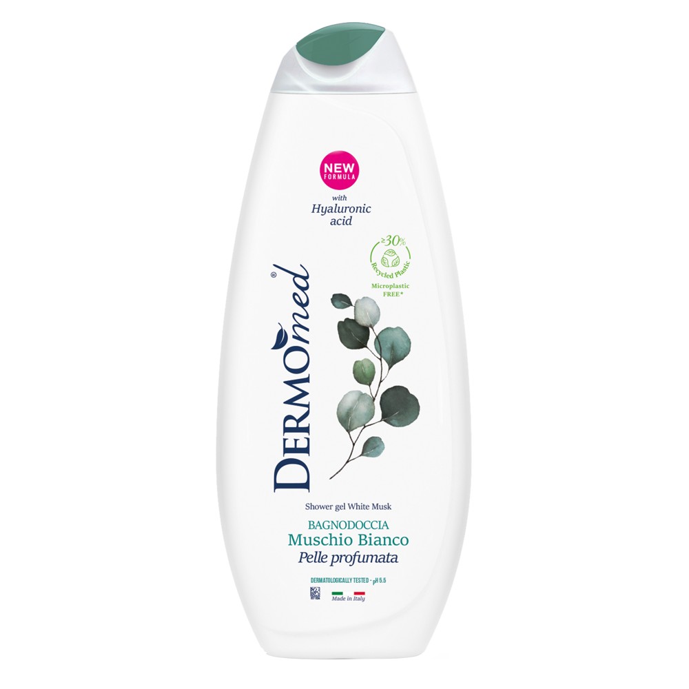 Body shampoo, Dermomed Bagnodoccia Muschio Bianco, 650 ml, 1