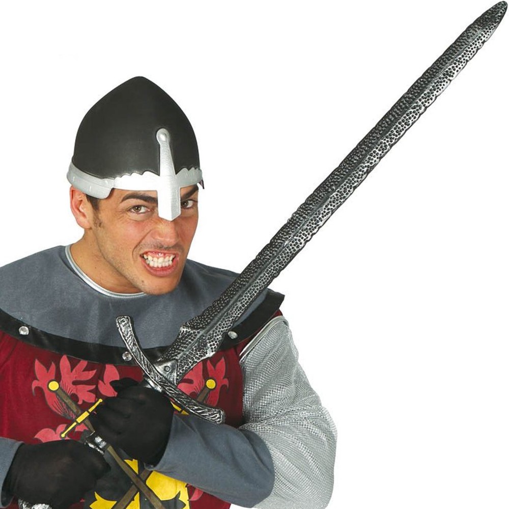 Medieval sword, plastic, 98 cm, gray, 1 piece Megatek