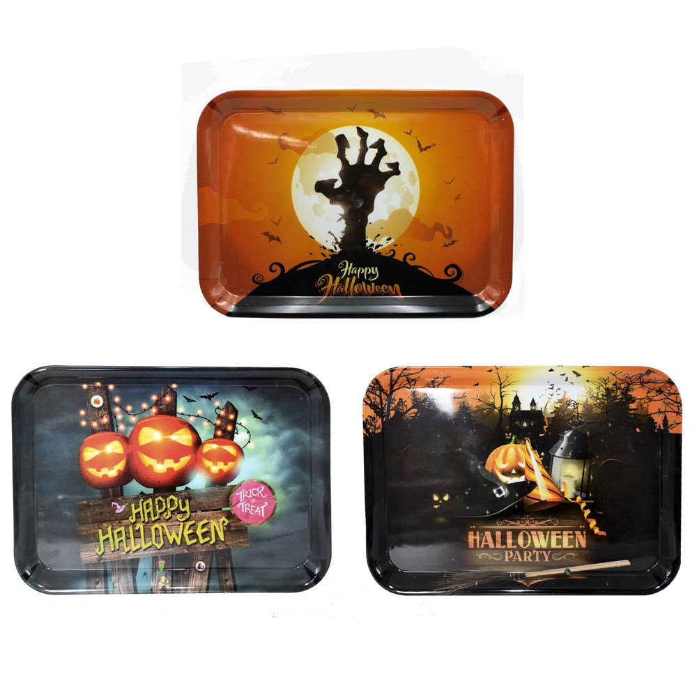 Halloween serving tray, melamine, mix Megatek