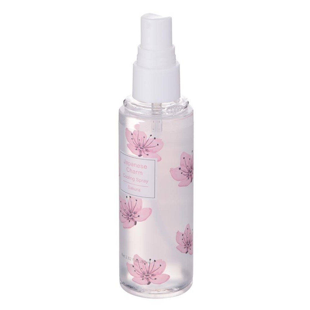 Refreshing spray, Miniso, PP and PE plastic, 80 ml, transpar