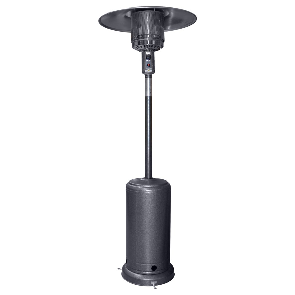 Outdoor gas heater with grey pouder coa Megatek
