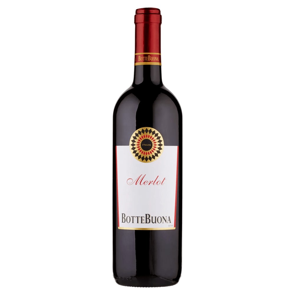 Wine, red, Merlot, IGT, Botte Buona, 12 alcohol, 75 cl Me