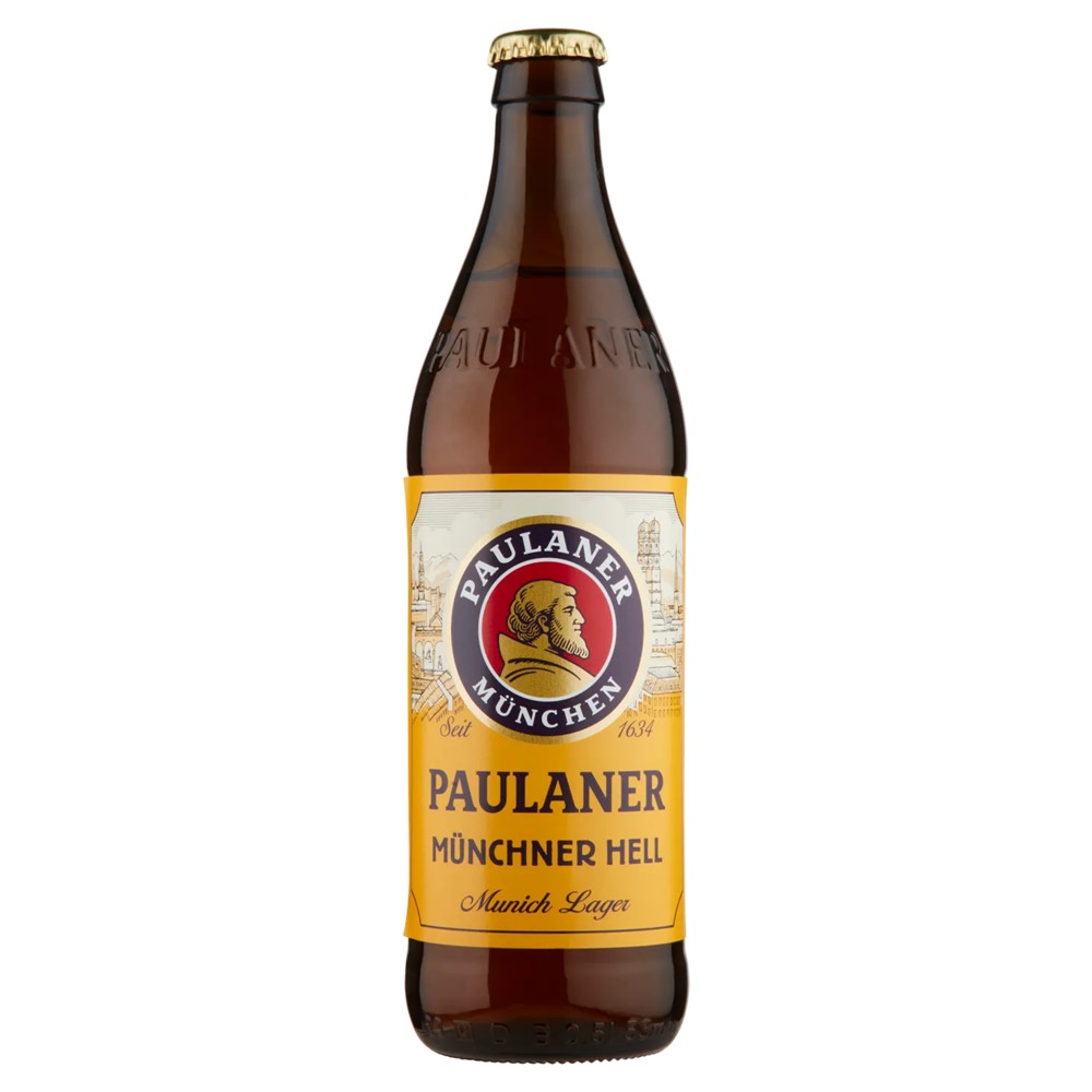 Beer, bottle, Paulaner , Münchner Hell, 50 cl, 4.9 alcohol