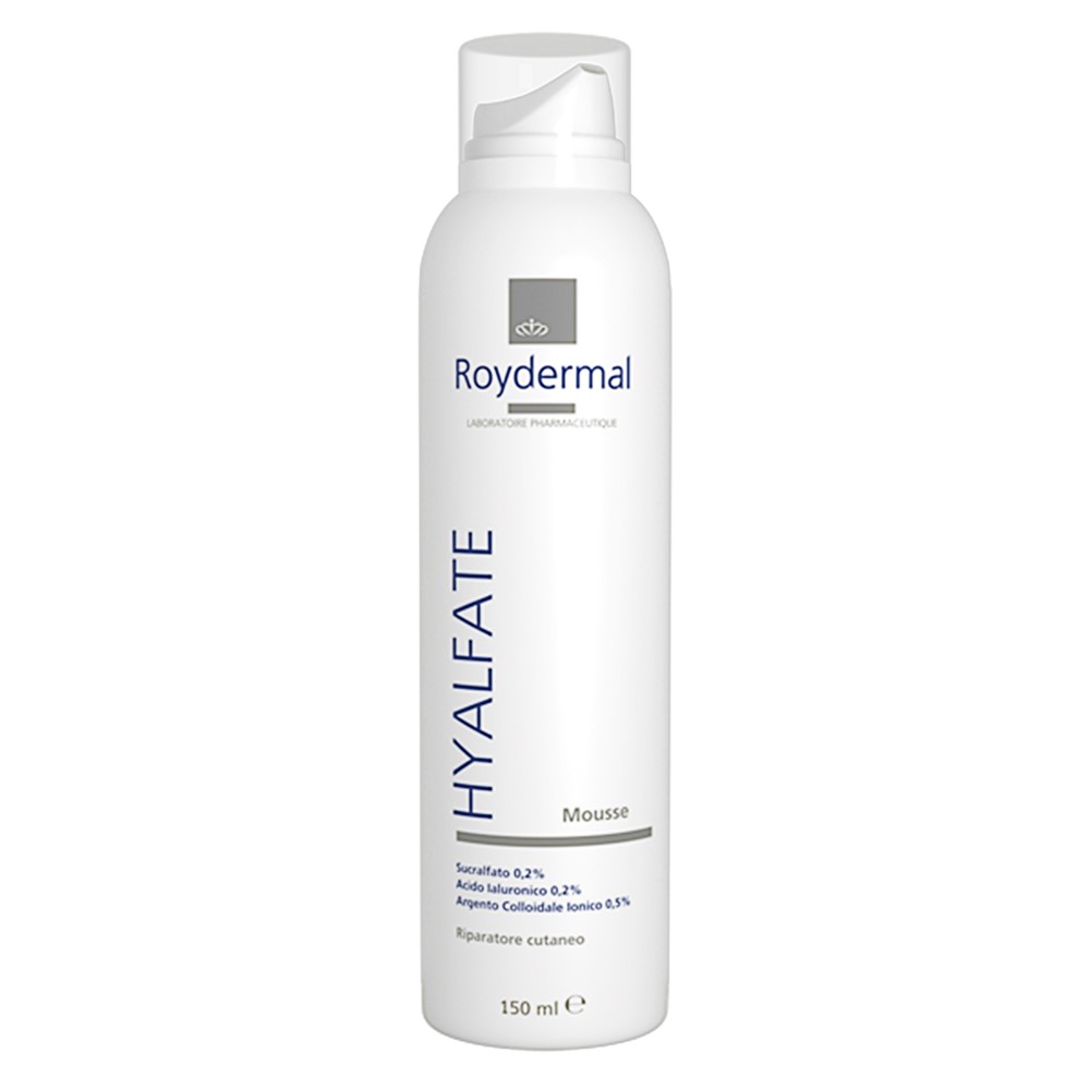 Foam with antiseptic and skin repair properties, Hyalfate Mo