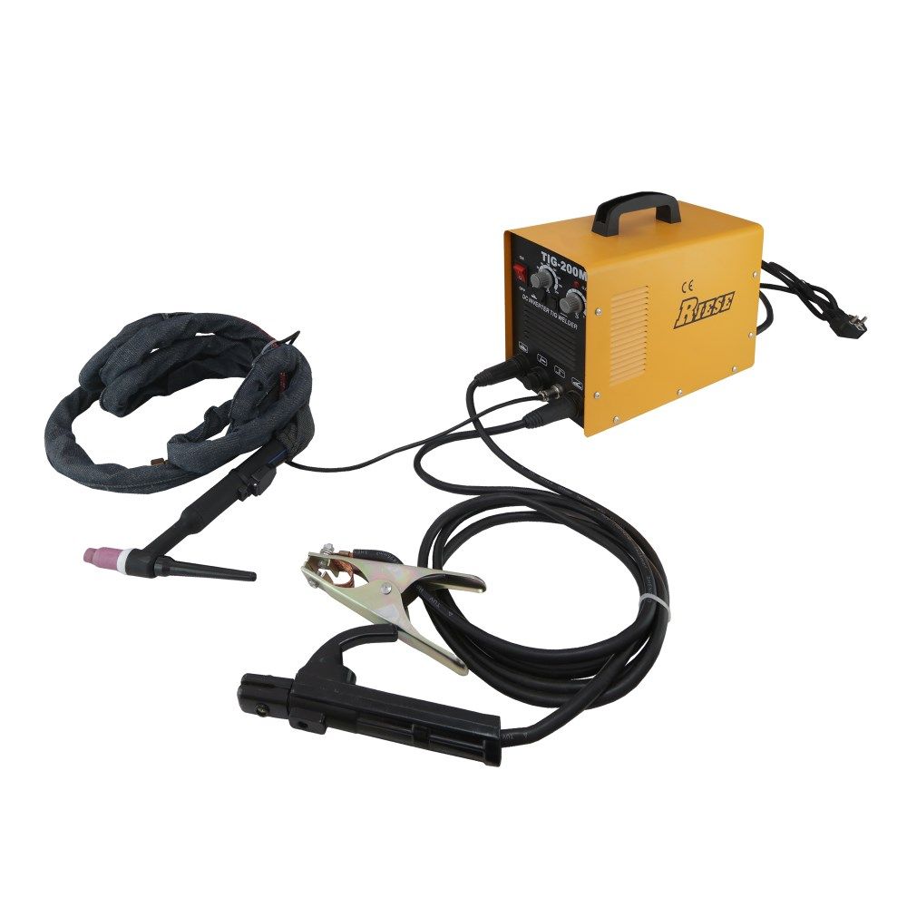 Riese TIG 200 A 4.3mm Saldatrice Saldon Spesor Deri Ne 4.3 Inverter