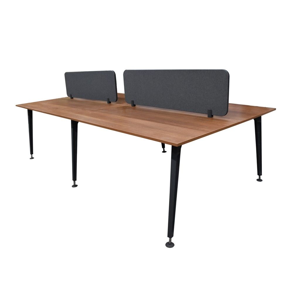 Legold Ps 04 Tavolinë Zyre Syprinë Melamine Strukturë Metali Teak Antrasit Persona 280x138x75