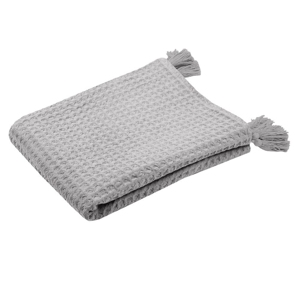 Gopher Mbulesë krevati 125x150cm Pambuk Gri 125x150