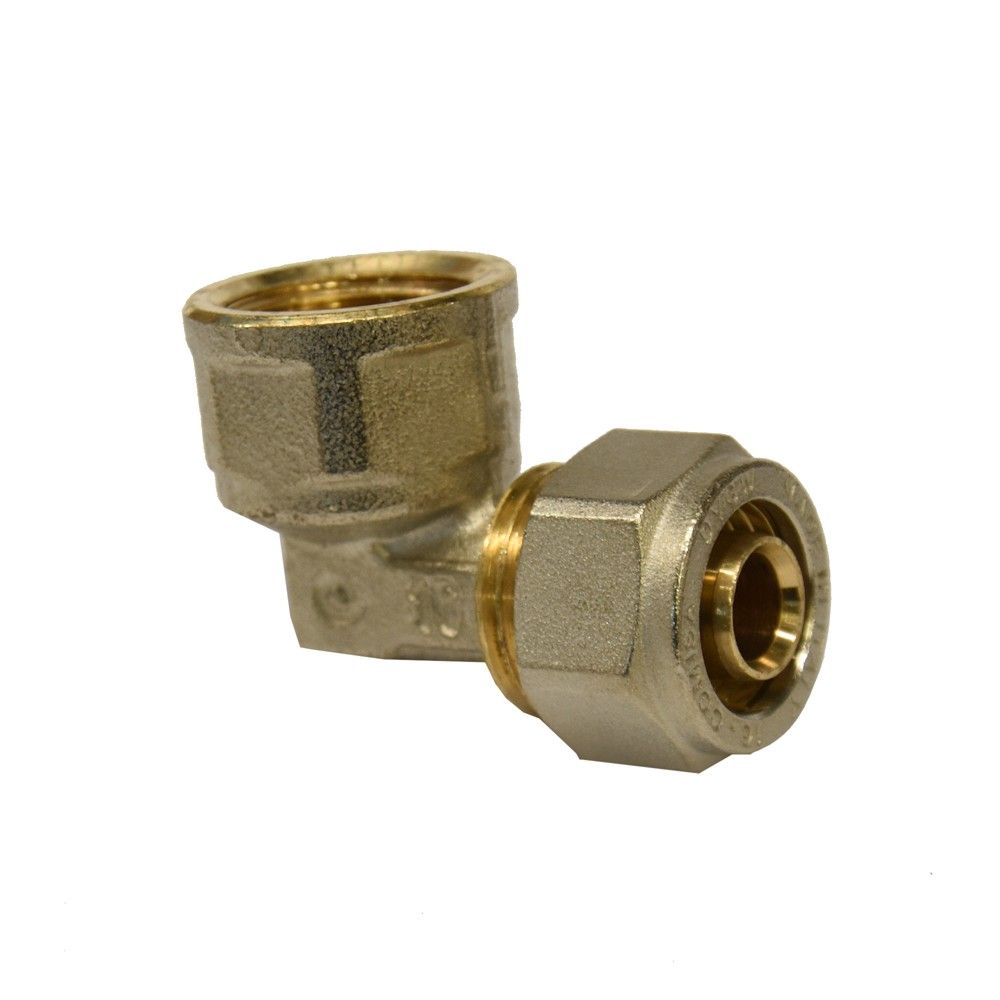 Bë RRYL-90 90D Bërryl Për Multistrat Me Shtrëngim DN 16x1 2ª F Bronz