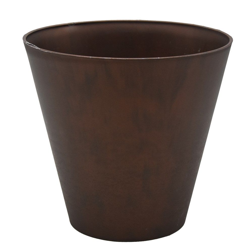 Tubus Plastike Bronzi XH18 3.5L Vazo Lulesh Rrethore Ø20 7 3.5