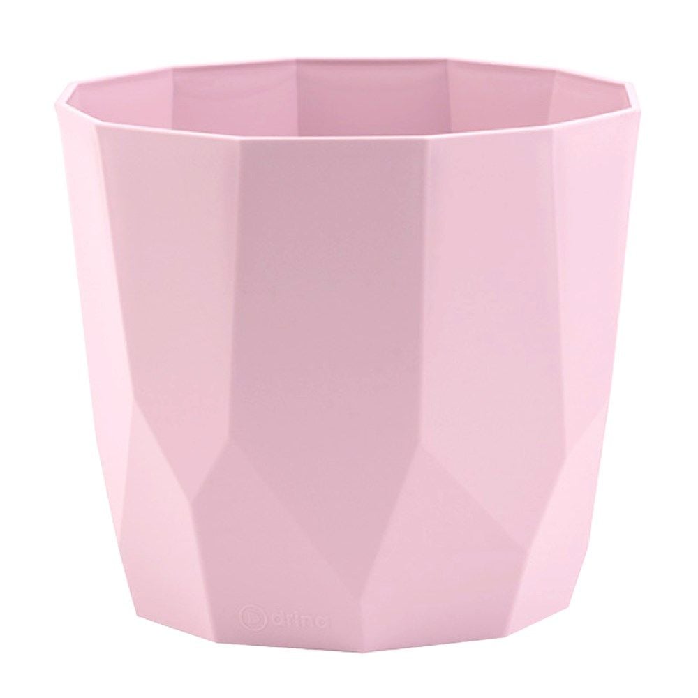 Vazo lulesh, rrethore, GEA, pp, rozë, Ø18 xH17 cm, 3,5 lt 3.5L 3,5