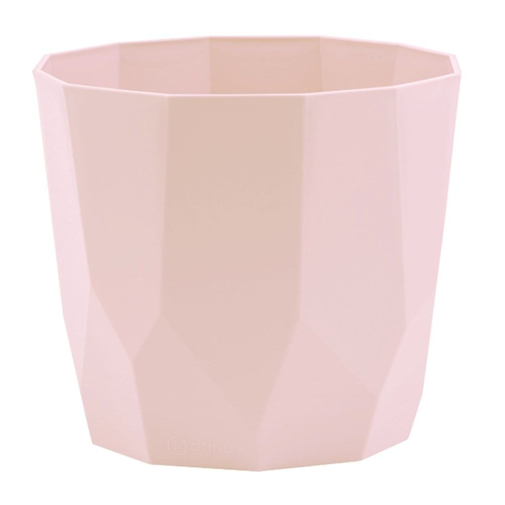 Vazo lulesh, rrethore, GEA, pp, rozë bebi, Ø18 xH17 cm, 3,5 lt 3.5L 3,5