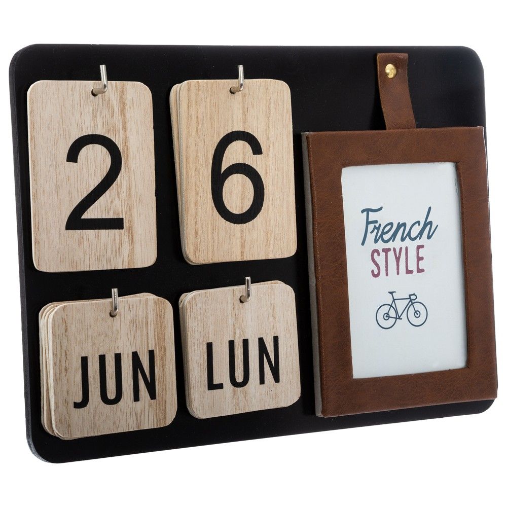 Foto Calendar Shumëngjyrëshe CMH30CM Kornizë Për Mdf Fibër 22x10