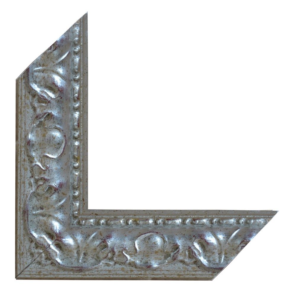 Shufra Druri Decor ADG/14 4x3cm 3ml Ngjyrë Argjendi 4x3