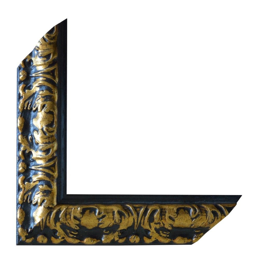 Shufra Druri DECOR-377 2.3ml Ngjyrë Ari Dhe Të Zeza 3.5x2.3 2.3