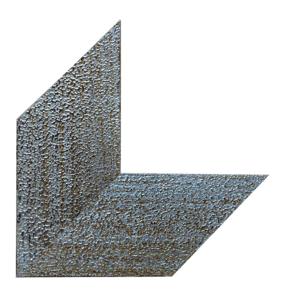 Shufra Druri Decor ADG-8020 3ml Ngjyrë Argjendi Dhe Bit 8x2.3