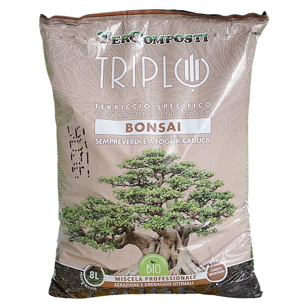 Humus, TerComposti, bonsai, thes/8 l, substrat ideal profesional 8L Për Rivazim Periodik
