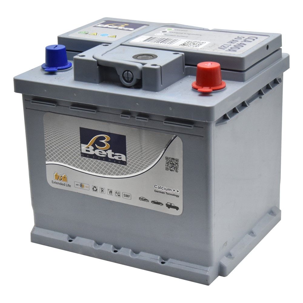 Bateri makine, Beta, 50 Ah, 12 V 12V
