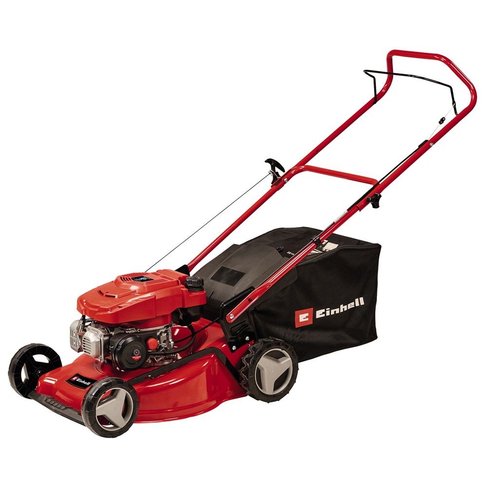Einhell GC-PM 46/3 132cm 46cm 80mm Korrëse Bari Me Benzinë Kohësh 132 Cm³ 25-80 M² Me Rrota Aktive