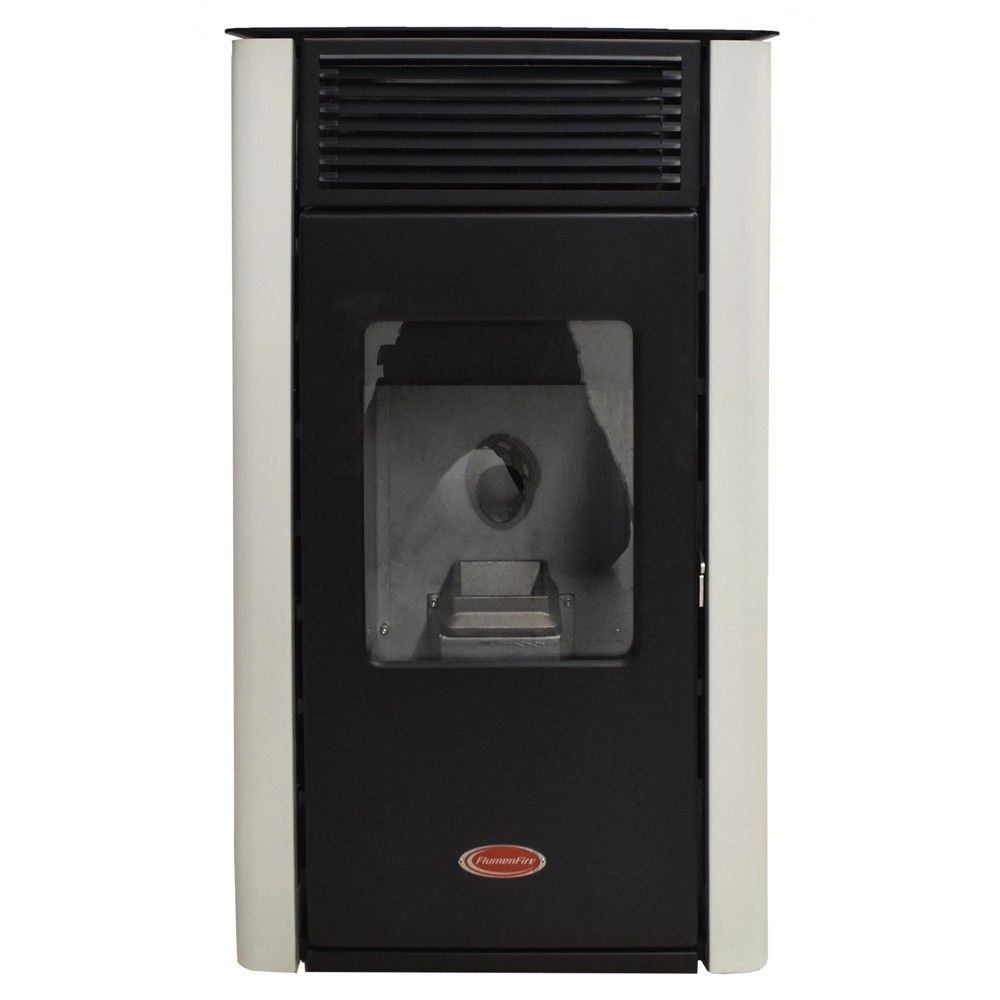 Flumenfire Baby 350W 7.5kW Sobe Me Pelet 7.5 E Kuqe Konsumi Elektrik 140-350 Rendimenti 89.1-93.1