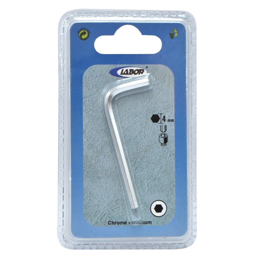 Labor 4 mm 4mm Celes Hekzagon Cr-V