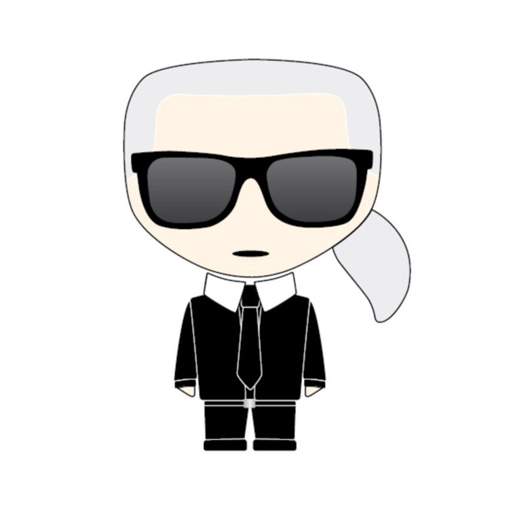 As Creation DD12025-0 Leter Muri Karl Lagerfeld Modern 2.8 X 2 M E Bardhe E Zeze
