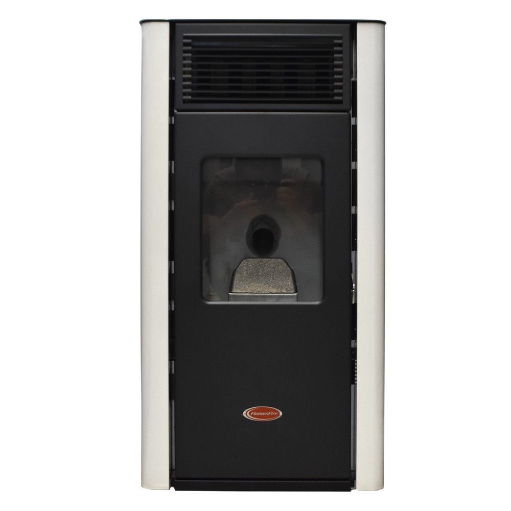 Flumenfire Baby 350W 9.5kW 20kg Sobe Me Pelet 9.5 Bezhe 180-235 Ajer Ore Konsumi Elektrik 140-350 Rendimenti 85.1-89.5 Kapaciteti I Rezervuarit 20 10-25 Ore Autonimi