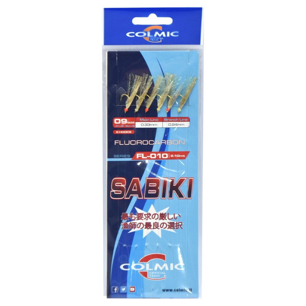 Colmic Sabiki FL-010 Imitues Peshkimi N 9 2.1 M 6