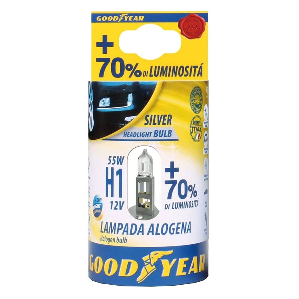 Goodyear Silber H1 55W 12V Lambe Makine 12 BT-77007 B1