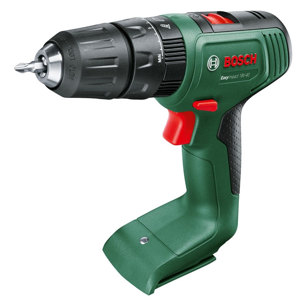 Trapan me bateri, Bosch, EasyImpact 18V-40, 18 V, 40 Nm, mandrino 13 m 13mm 0-1630 Rpm Nuk Perfshihet Bateria