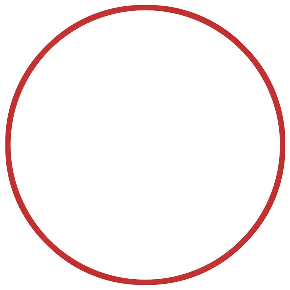 Amila Hula Hoop 70cm Ngjyra E Kuqe