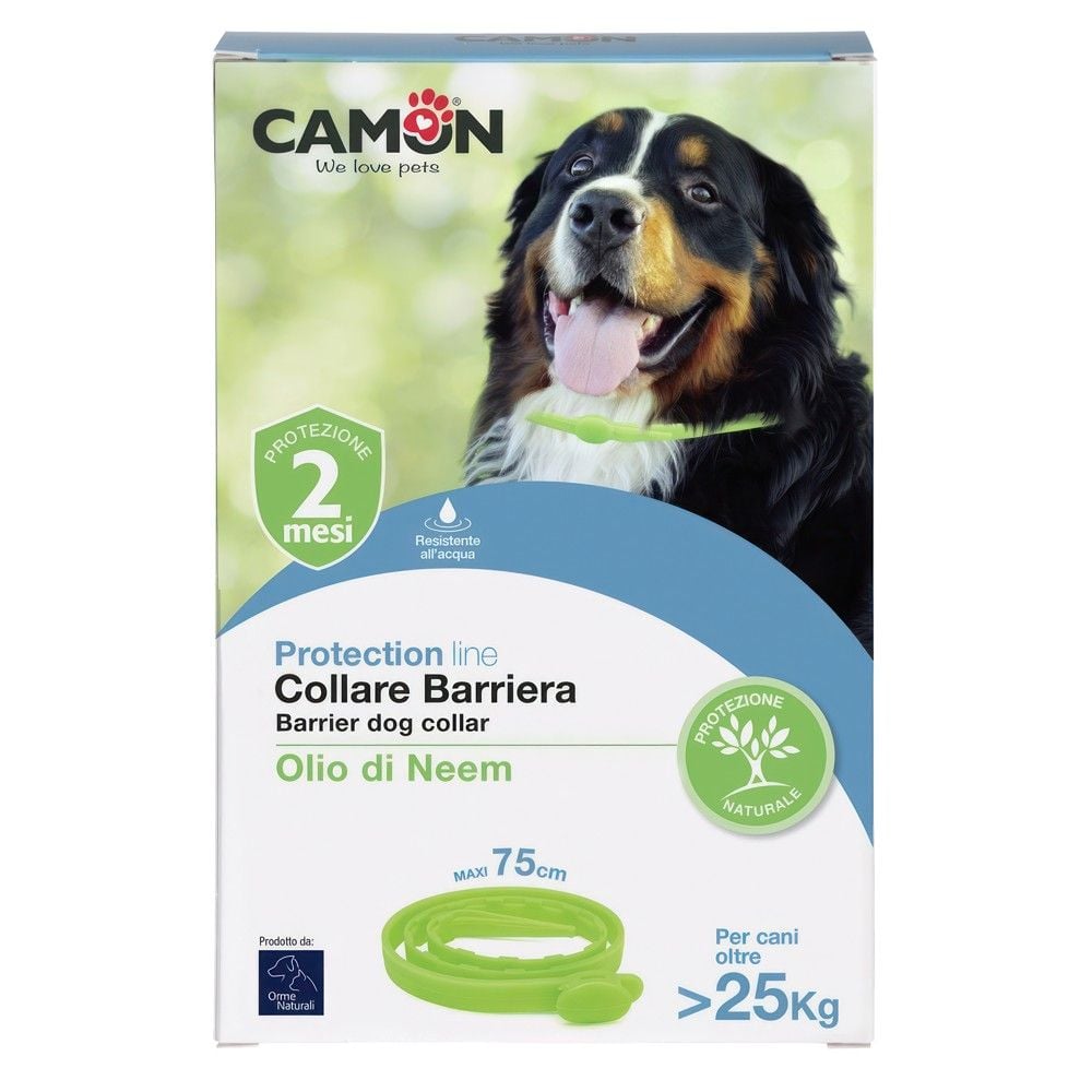 Qafore kunder paraziteve 75cm 25kg Per Qen Camon 75 Per Qen Me Te Medhenj
