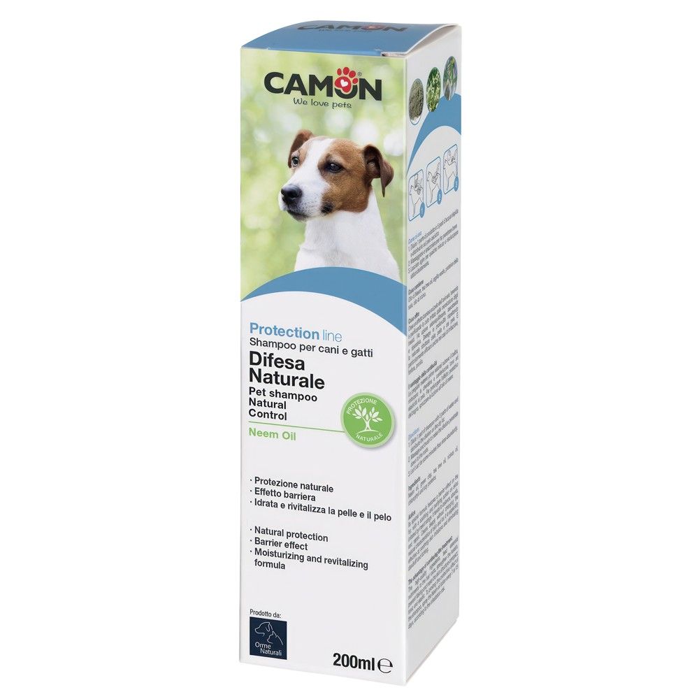 Shampo kunder zbokthit dhe paraziteve, Camon, 200 ml, e pershtatshme 200ml