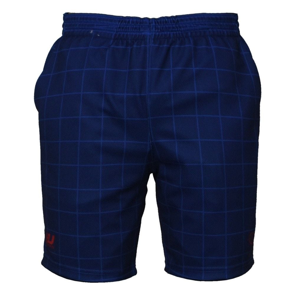 4u Sports Pantallona tenisi, masa XL, kuadrate, blu