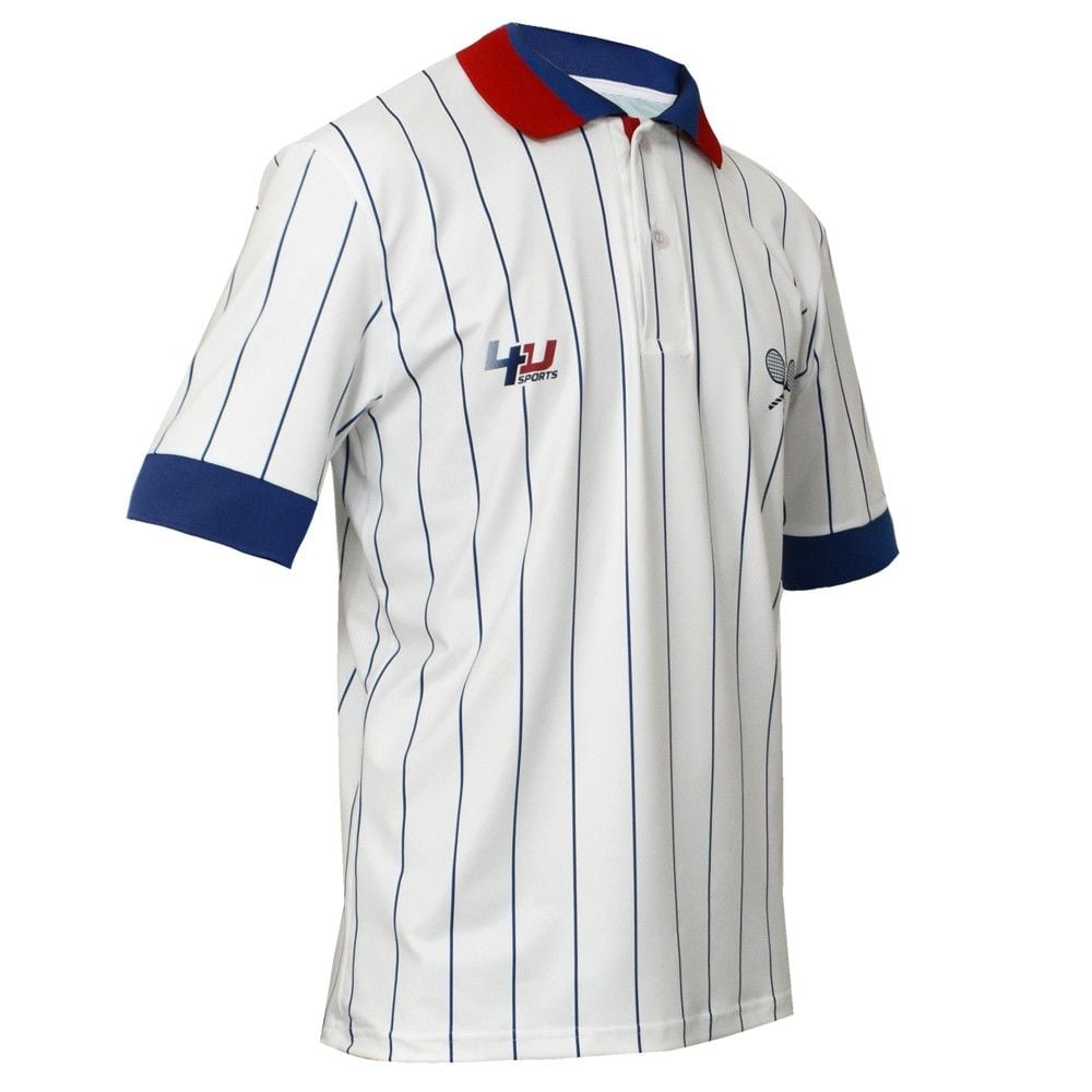 4u Sports Bluze polo tenisi Masa XS Me Vija E Bardhe