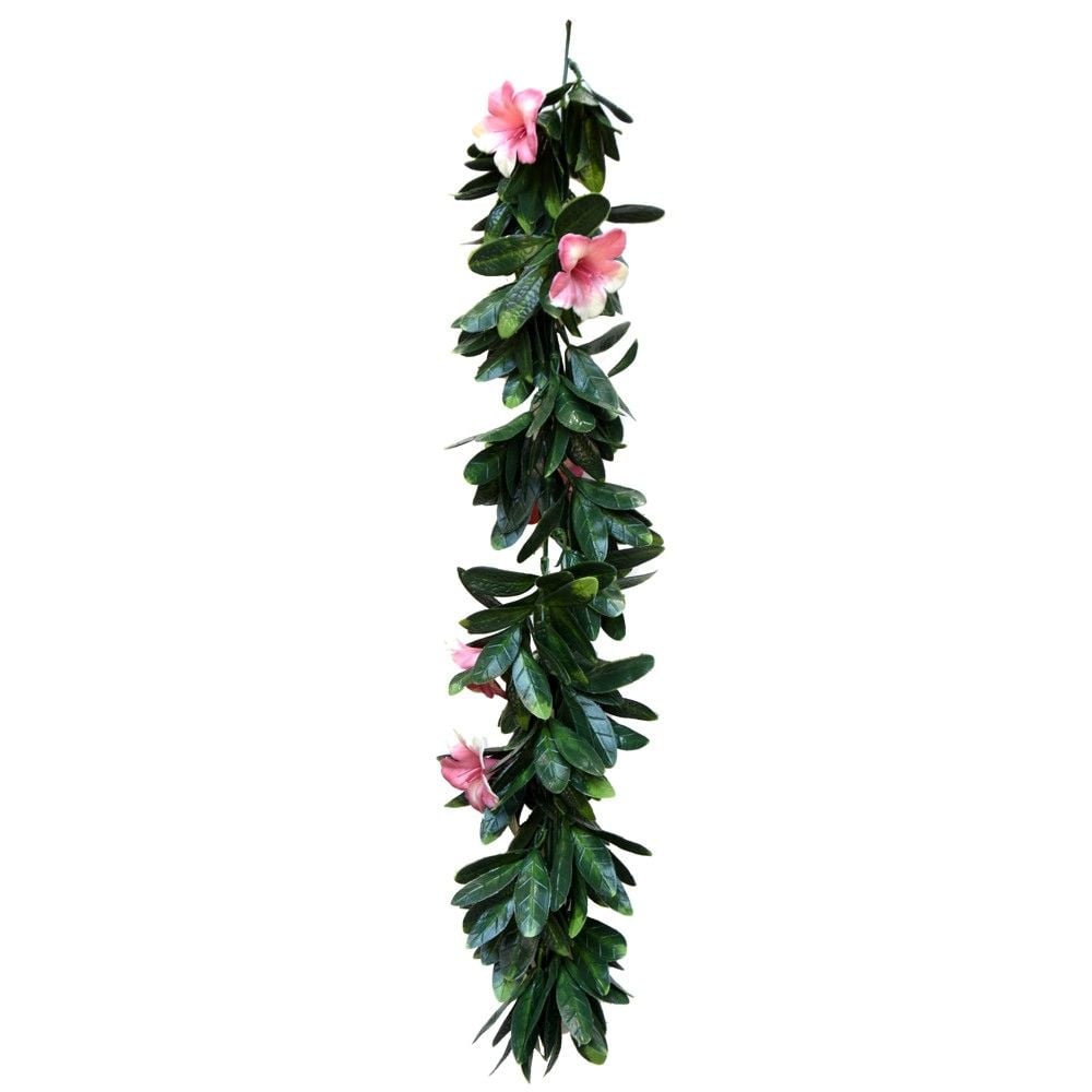 Giardino Verde Azalea 75cm Dege Me Gjethe Artificiale 60-75 G 32 Gjethe Jeshile Me Roze